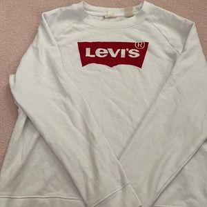 Long sleeve basic white Levi’s shirt